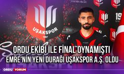 Ordu Ekibi İle Final Oynamıştı, Emre'nin Yeni Durağı Uşakspor A.Ş. Oldu