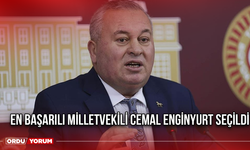 En Başarılı Milletvekili Cemal Enginyurt Seçildi