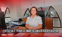 Fatsa'da E- Plan ile İmar İşlemleri Kolaylaşıyor