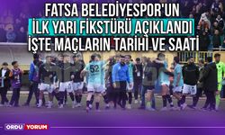 Fatsa Belediyespor'un İlk Yarı Fikstürü Açıklandı, İşte Maçların Tarihi ve Saati