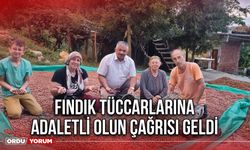 Fındık Tüccarlarına Adaletli Olun Çağrısı Geldi