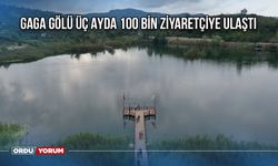 Gaga Gölü Üç Ayda 100 Bin Ziyaretçiye Ulaştı