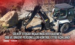 Gölköy Otogar İnşaatında Her Kademeyi OBB ve Orkent Personelleri Kontrol Ettiği Açıklandı