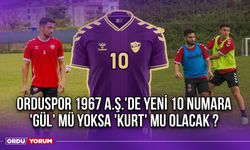 Orduspor 1967 A.Ş.'de Yeni 10 Numara 'Gül' mü Yoksa 'Kurt' mu Olacak ?