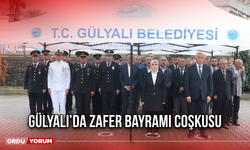 Gülyalı’da Zafer Bayramı Coşkusu