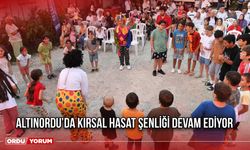 Altınordu’da Kırsal Hasat Şenliği Devam Ediyor