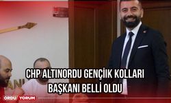 CHP Altınordu Gençlik Kolları Başkanı Belli Oldu