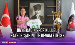 Ünye Kadın Spor Kulübü, Kalede 'Şahin' ile Devam Edecek