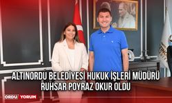 Altınordu Belediyesi Hukuk İşleri Müdürü Ruhsar Poyraz Okur Oldu