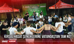 Kırsal Hasat Şenliklerine Vatandaştan Tam Not