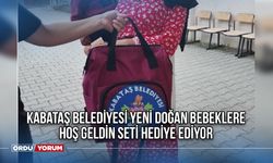 Kabataş Belediyesi Yeni Doğan Bebeklere Hoş Geldin Seti Hediye Ediyor