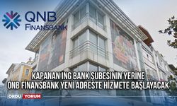 Kapanan ING Bank Şubesinin Yerine QNB Finansbank Yeni Adreste Hizmete Başlayacak