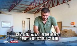 Kent Mobilyaları Üretim Merkezi 11 Milyon TL Tasarruf Sağladı