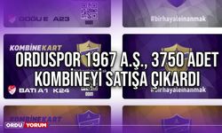 Orduspor 1967 A.Ş., 3750 Adet Kombineyi Satışa Çıkardı