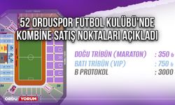 52 Orduspor Futbol Kulübü'nde Kombine Satış Noktaları Açıkladı