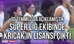 30 Temmuz'da Açıklamıştık, Süper Lig Ekibinde Kricak'ın Lisansı Çıktı