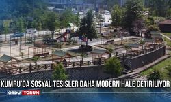 Kumru'da Sosyal Tesisler Daha Modern Hale Getiriliyor