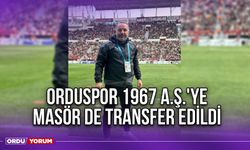 Orduspor 1967 A.Ş.'ye Masör de Transfer Edildi