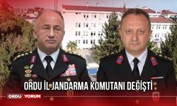 Ordu İl Jandarma Komutanı Değişti