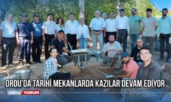 Ordu'da Tarihi Mekanlarda Kazılar Devam Ediyor