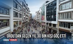 Ordu'dan geçen yıl 30 bin kişi göç etti