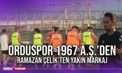 Orduspor 1967 A.Ş.'den Ramazan Çelik'ten Yakın Markaj