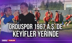 Orduspor 1967 A.Ş.'de Keyifler Yerinde