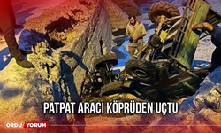 Patpat Aracı Köprüden Uçtu