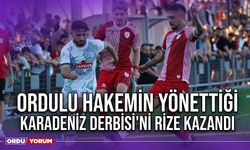 Ordulu Hakemin Yönettiği Karadeniz Derbisi'ni Rize Kazandı