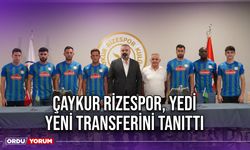 Çaykur Rizespor, 7 Yeni Transferini Tanıttı