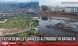 Fatsa’ya Millet Bahçesi Altınordu’ya Bataklık