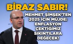 Mehmet Şimşek'ten 2025 İçin Müjde: Dezenflasyon Yılı Olacak, Biraz Sabır!