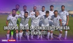 Orduspor 1967 A.Ş., Serik Belediyespor'a da 3-0 Kaybetti