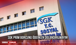 SGK Prim Borcunu Öderken Dolandırılmayın!