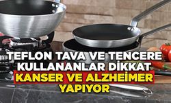 Teflon Tava ve Tencere Kullananlar Dikkat; Kanser ve Alzheimer Riskini Artırıyor!