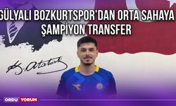 Gülyalı Bozkurtspor’dan Orta Sahaya Şampiyon Transfer