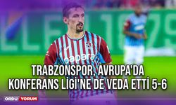 Trabzonspor, Avrupa'da Konferans Ligi'ne de Veda Etti 5-6