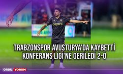 Trabzonspor Avusturya'da Kaybetti, Konferans Ligi'ne Geriledi 2-0