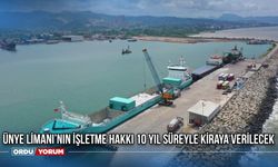 Ünye Limanı’nın İşletme Hakkı 10 Yıl Süreyle Kiraya Verilecek