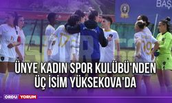 Ünye Kadın Spor Kulübü'nden Üç İsim Yüksekova'da