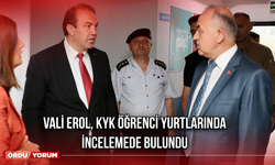 Vali Erol, KYK Öğrenci Yurtlarında İncelemede Bulundu