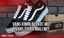 Vans kimin boykot mu? Vans İsrail malı mı?