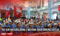 Yaz Kur'an Kurslarına 3 milyona yakın öğrenci katıldı