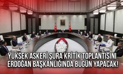 Yüksek Askeri Şura Kritik Toplantısını Erdoğan Başkanlığında Bugün Yapacak!