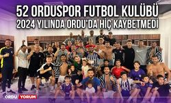 52 Orduspor Futbol Kulübü, 2024 Yılında Ordu'da Hiç Kaybetmedi