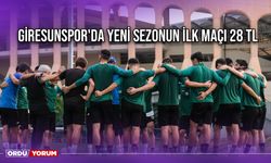 Giresunspor'da Yeni Sezonun İlk Maçı 28 TL