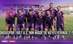 Orduspor 1967 A.Ş.'nin Niğde'de Keyfi Yerinde 2-5