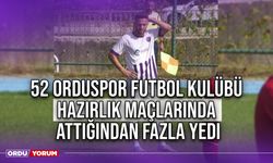 52 Orduspor Futbol Kulübü Hazırlık Maçlarında Attığından Fazla Yedi