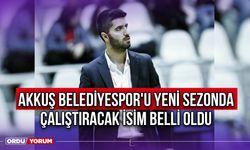 Akkuş Belediyespor'u Yeni Sezonda Çalıştıracak İsim Belli Oldu