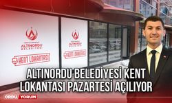 Altınordu Belediyesi Kent Lokantası Pazartesi Açılıyor